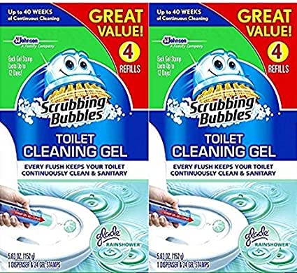 Scrubbing Bubbles Toilet Cleaning Gel Fresh