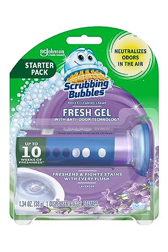 Scrubbing Bubbles Toilet Gel Stamps: Keep Your Toilet Fresh and Clean!