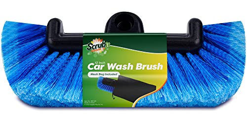 SCRUBIT 12" Soft Bristle Car Wash Brush