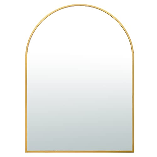 SCWF-GZ 20x30 Arch Mirror Square Wall Mounted Metal Frame Mirrors