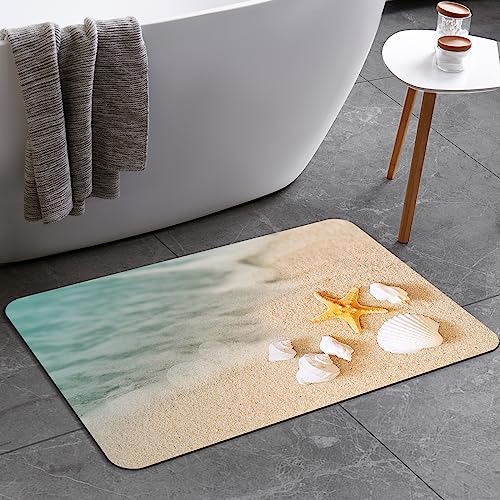 Sea Beach Bathroom Rug Bath Mat