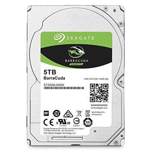 Seagate BarraCuda 5TB HDD - Reliable Internal Hard Drive