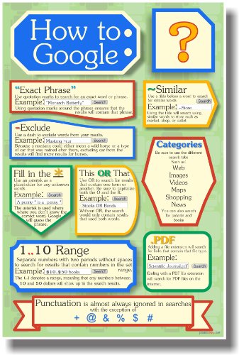 Search Engine Classroom Technology Poster