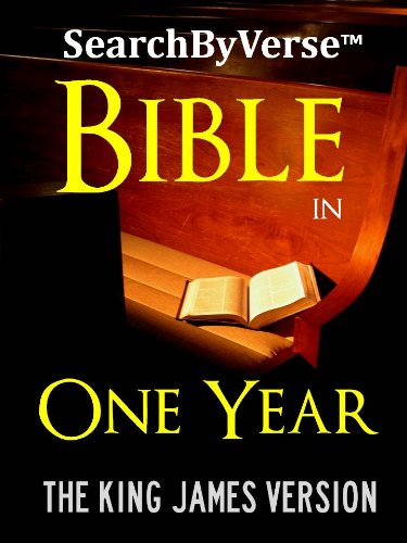 SearchByVerse™ DAILY BIBLE IN ONE YEAR (KING JAMES VERSION)