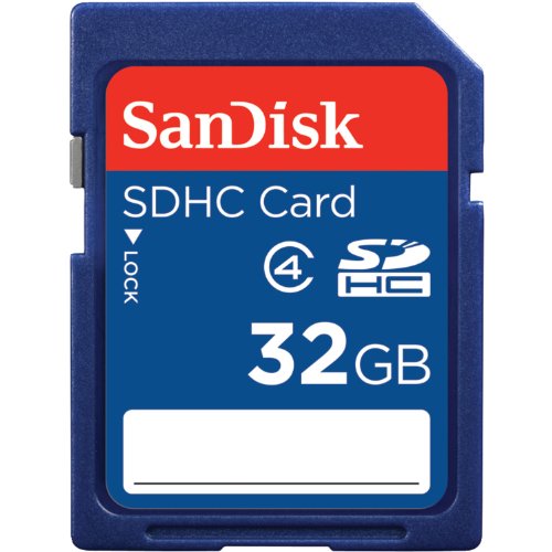 Secure Digital 32GB SDHC Class 4 Memory Card