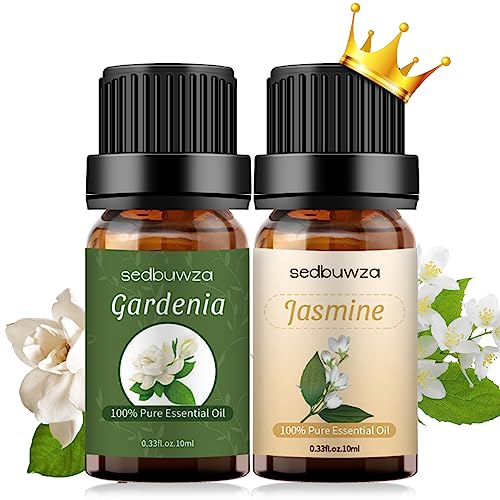 Sedbuwza Gardenia Jasmine Essential Oil Gift Set