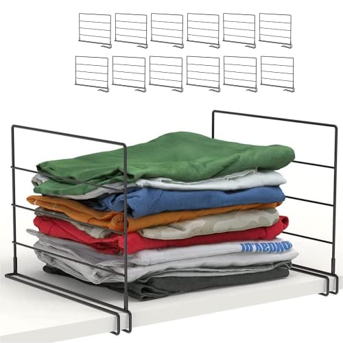SEHERTIWY Closet Shelf Divider - Efficient Closet Organization