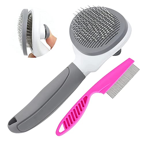 Self Cleaning Cat Brush for Shedding