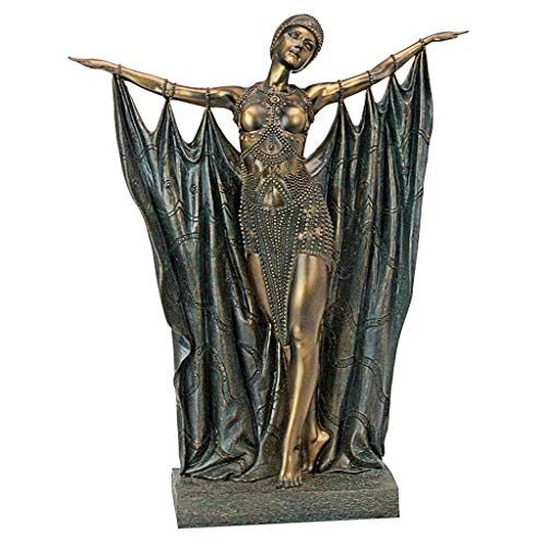 Semiramis Exotic Dancer Art Deco Statue