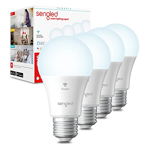 Sengled WiFi Bulbs, Smart Bulbs with Alexa and Google Assistant (4 Pack)