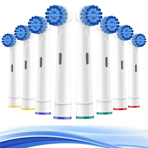 Sensitive Replacement Brush Heads for Oral B Braun Electric Toothbrush