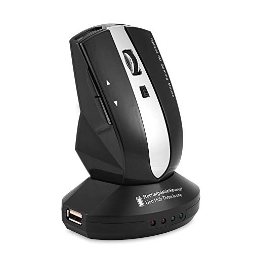 Serounder Wireless Mouse with Charging Dock Stand