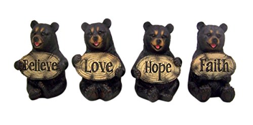 Set of 4 Bears of Grace Figurines
