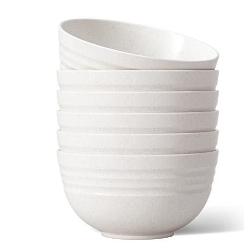 Set of 6 Unbreakable Cereal Bowls