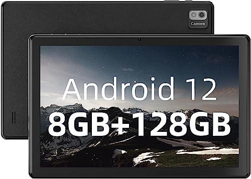 SGIN 10 Inch Tablet, 8GB RAM 128GB ROM Android 12 Tablets