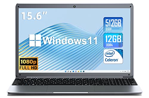 SGIN Windows 11 Laptop 15.6 Inch with Intel Celeron Processor