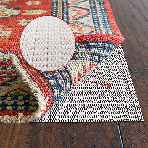 SHAREWIN 4x6 Rug Gripper for Hardwood Floors Anti Slip Area Rug Pad for Any Hard Surface Floors Keep Your Rugs Safe and in Place
