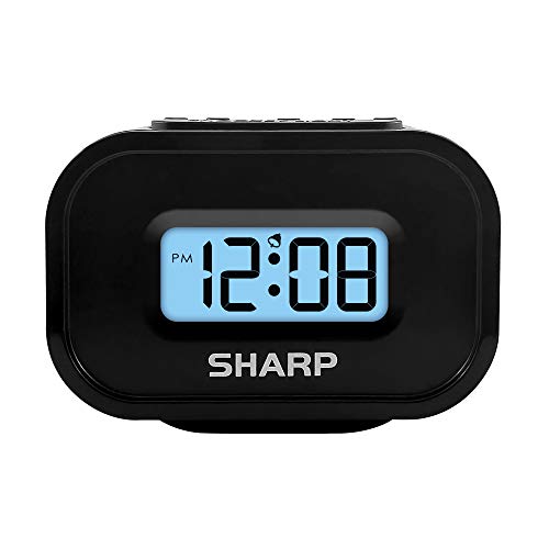 Sharp LCD Display Digital Alarm