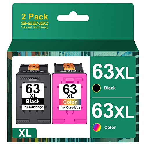 SHEENGO 63XL Ink Cartridge Combo Pack