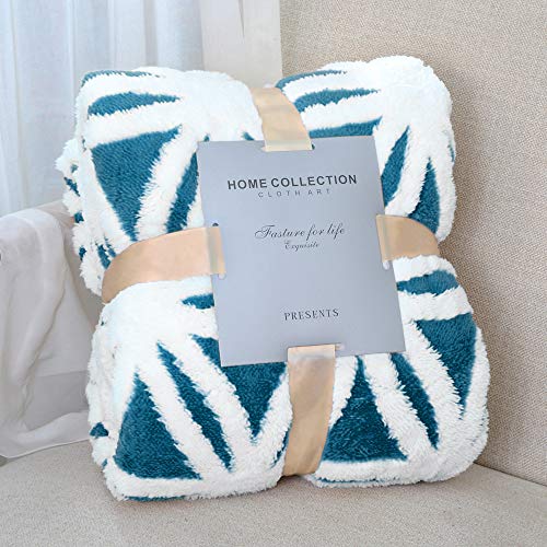 Sherpa Fleece Soft Throw Blanket