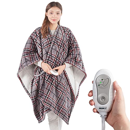  Jassco Portable Heated Blanket, Wearable Electric