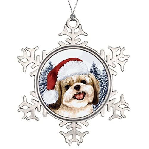 Shih Tzu Tan Dog Ornament