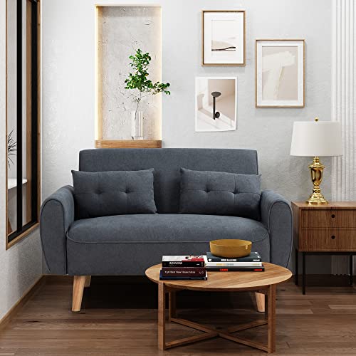 Shintenchi Small Modern Loveseat Couch Sofa