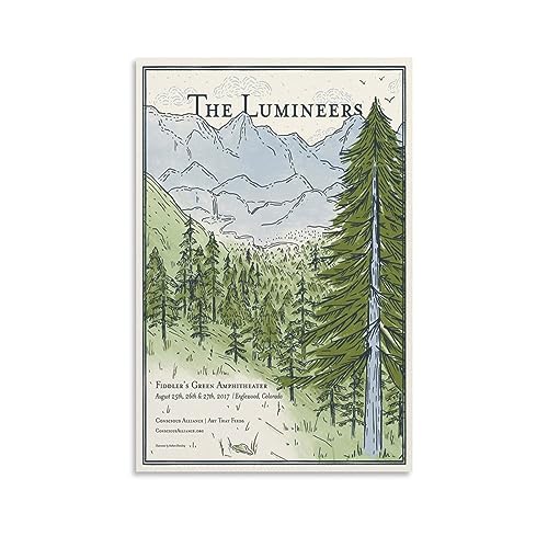 Shiss Lumineers Vintage Travel Poster - Enhance Your Room Aesthetic