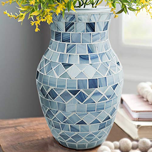 SHMILMH Blue Vase for Flower