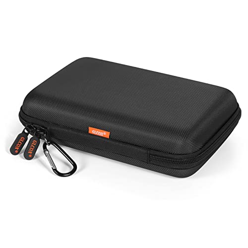 Shockproof Hard Shell Carrying Case for GPS, External Hard Drive, Power Bank, Charger, Cable, Heart Monitor, Cell Phone, Electronic Accessories - Larger Capacity Storage Pouch Travel Bag