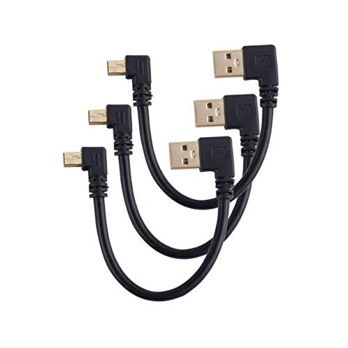 Short USB to Mini USB Converter Cable