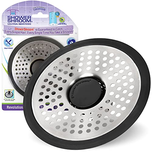 2pcs Shower Drain Cover, Easy to Clean and Install Shower Drain Cover, Drain Hair Catcher with Suction Cup, Shower Drain Protector Cover for Kitchen