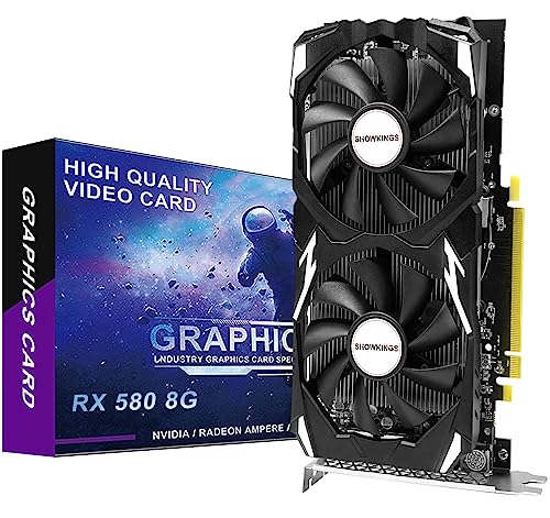 SHOWKINGS Radeon RX 580 8GB Graphics Card