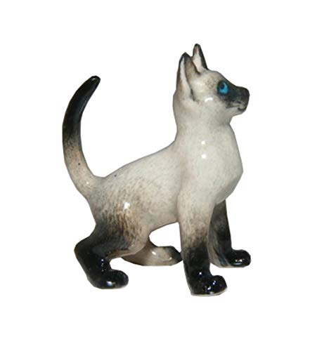 Siamese Kitten Blaze Miniature Porcelain Figurine