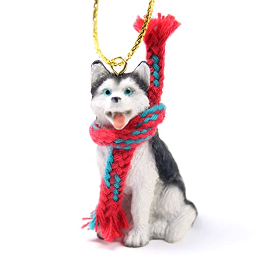 Siberian Husky Miniature Ornament
