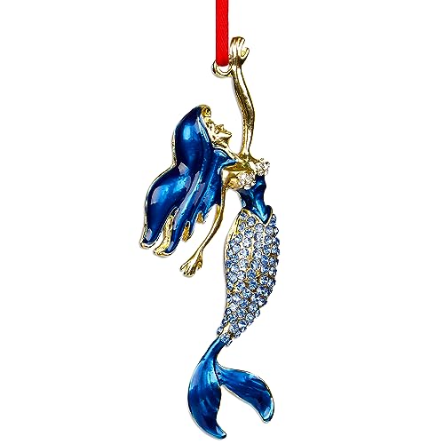 SICOHOME Mermaid Christmas Ornaments