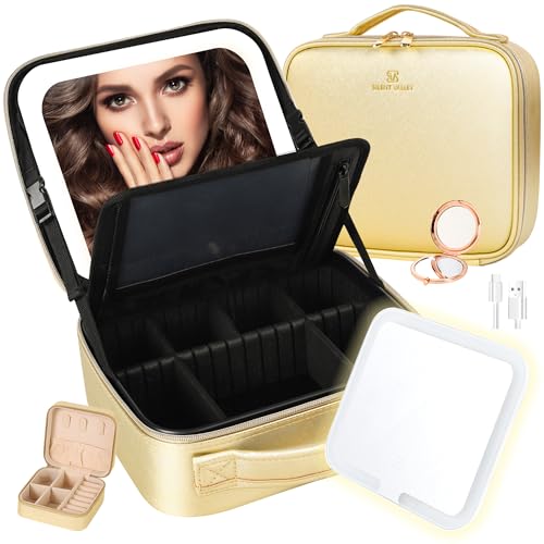 Silent Valley Makeup Bag with Detachable Mirror