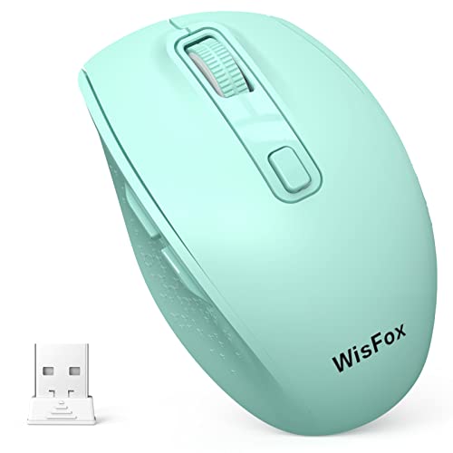 Silent Wireless Mouse for Laptop, iPad, MacOS, PC, Windows, Android