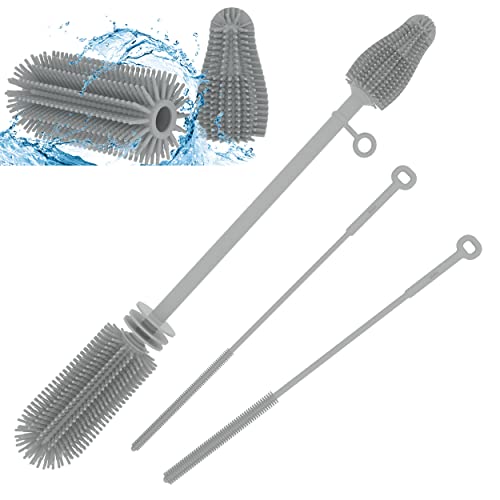 Silicone Baby Bottle Brush and Straw Cleaner Set
