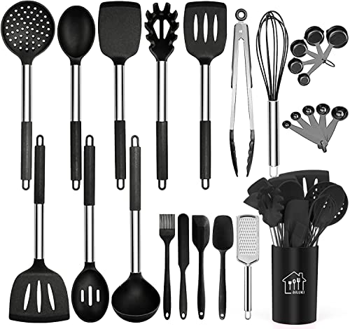 Silicone Cooking Utensil Set by Sable