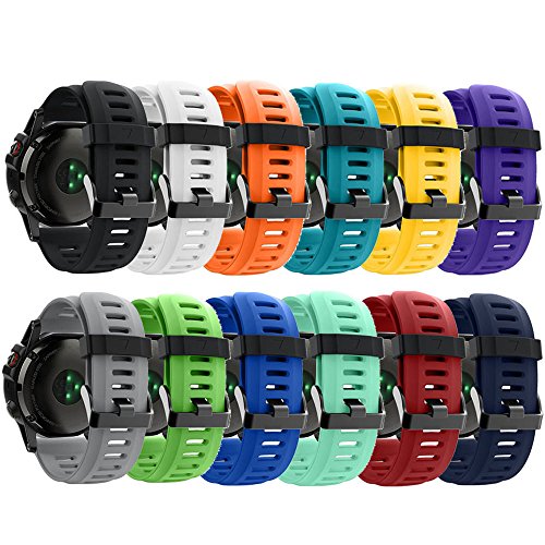 Silicone Replacement Watch Band for Garmin Fenix 3