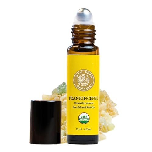 Silk Road Organic Frankincense Serrata Essential Oil Roll On