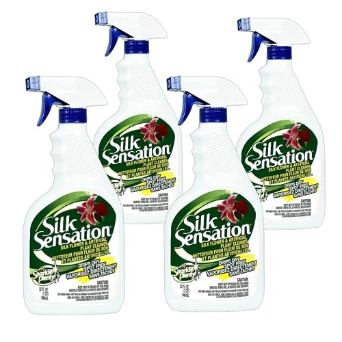 Silk Sensation Plant Cleaner Spray - 32 fl oz (4 Pack)