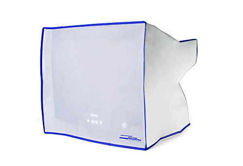 Silky Smooth Antistatic Vinyl CRT Monitor Dust Cover