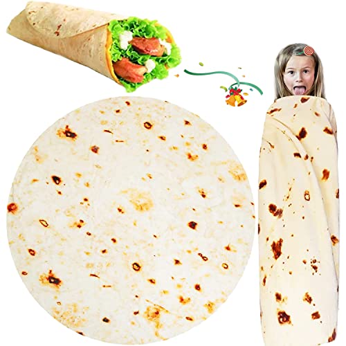 SILUI Tortilla Burrito Blanket