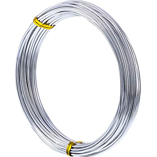 Silver Aluminum Craft Wire (33 Feet)