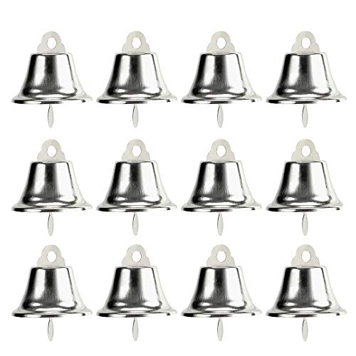 Silver Bell Jingle Bells Christmas Tree Ornaments Decoration