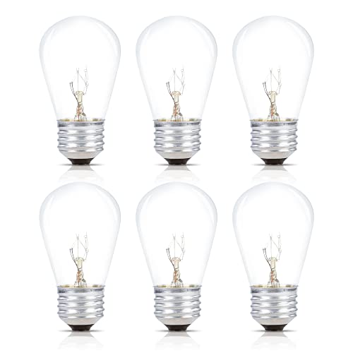 Simba Lighting String Light Outdoor S14 Replacement Bulb 11W E26 Medium Screw Base