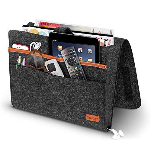 SIMBOOM Felt Bedside Storage Bag with Pockets