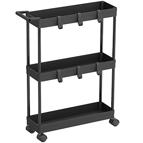 Simple Houseware Kitchen Cart Storage - Compact and Versatile Solution for Narrow Spaces